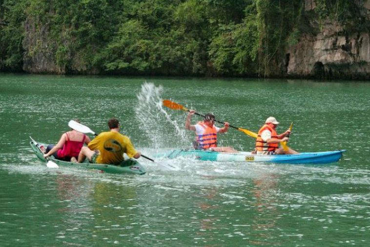 Kayaking