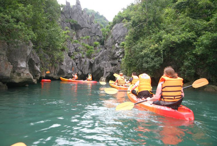 Kayaking